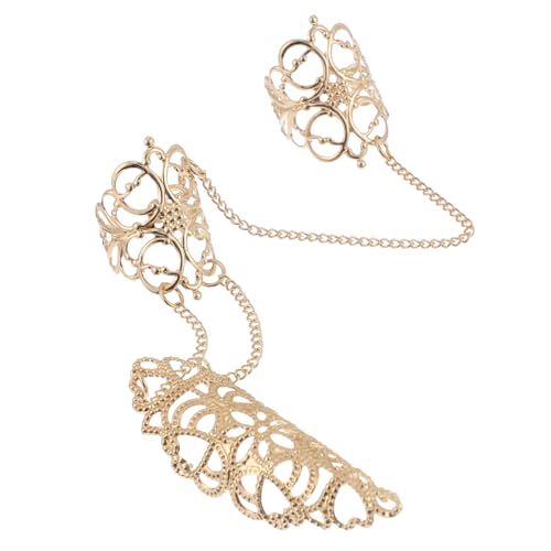 WOONEKY Fingerkette Für Mädchen Vintage-schmuck Gothic-metall Für Damen Für Den Alltag von WOONEKY