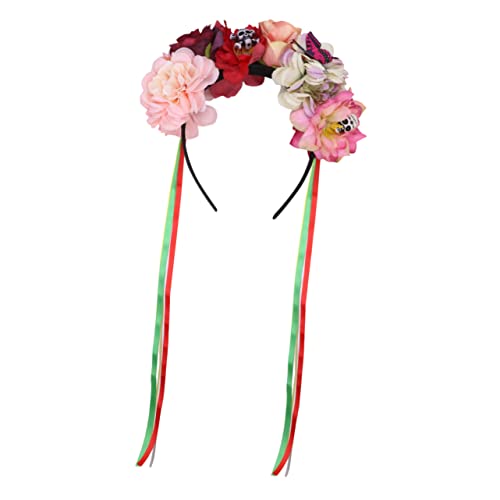 WOONEKY -haar-accessoire Rosengirlande Kopfbedeckung Halloween-stirnband Simulations-requisiten Stilvoll Und Bequem von WOONEKY