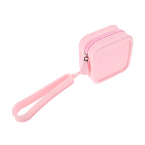 WOONEKY wasserdichte Kleine Silikon Kosmetiktasche Multifunktional als Make Up Toilettenartikel und Münzbeutel Tragbar Leicht für Reisen Business Alltag Vielseitiger Organizer für Frauen von WOONEKY