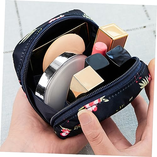 WOONEKY wasserdichte Oxford Aufbewahrungstasche mit Reißverschluss Leichte Mini Kosmetiktasche und Sanitary Towel Bag für Damen für Outdoor Reise und Büro Vielseitiger Kulturbeutel WOONEKY wasserdichte Oxford Aufbewahrungstasche mit Reißverschluss Leichte Mini Kosmetiktasche und Sanitary Towel Bag für Damen für Outdoor Reise und Büro Vielseitiger Kulturbeutel von WOONEKY