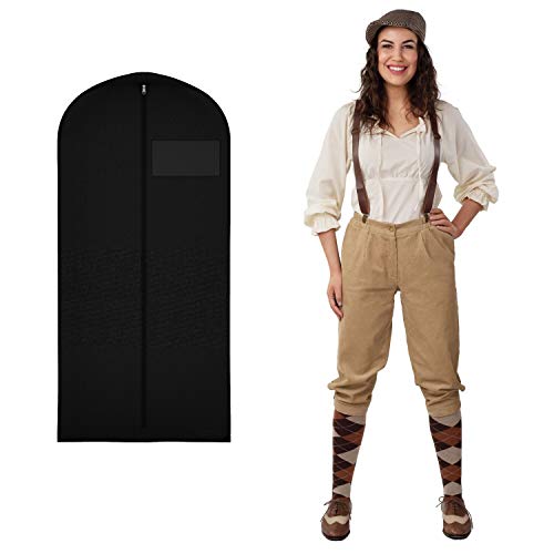 PAPSTAR WOOOOZY Damen-Hose Knickerbocker beige, Gr. 44-46 - inklusive praktischem Kleidersack von PAPSTAR