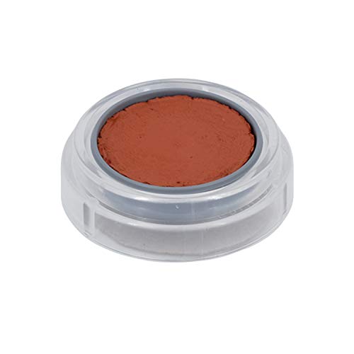 WOOOOZY Profi Karnevalsschminke für Kinder & Erwachsene // 2,5 ml Dunkles Indianer-Braun // wischfeste Gesichts- und Körperschminke ohne Parabene ohne Parfüm ohne Konservierungsmittel von WOOOOZY