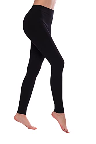 WOOTI TIGHTS Mikrofaser Leggings FENOMENO M-L Nero von WOOTI TIGHTS