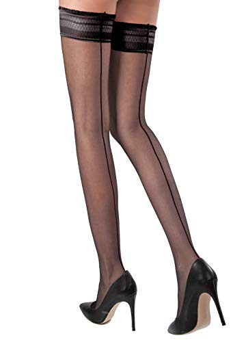 WOOTI TIGHTS autoreggente DIAVOLA S-M NERO/T von WOOTI TIGHTS