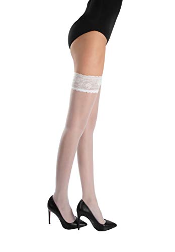 WOOTI TIGHTS autoreggente POMODORO S BIANCO von WOOTI TIGHTS