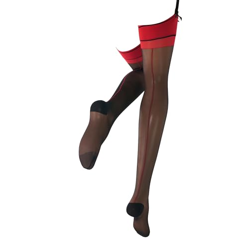 WOOTI TIGHTS calza DIAVOLA M-L NERO/A von WOOTI TIGHTS