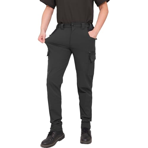 WORK IDEA Arbeitshosen männer, Hose mit multifunktionalen Taschen, Hose mit abnehmbaren Flugtaschen von WORK IDEA