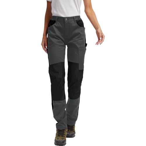 WORK IDEA Damen-Arbeitshose in Figurbetonter Passform, elastisch und leicht, mit Mehreren Funktionaltaschen. von WORK IDEA