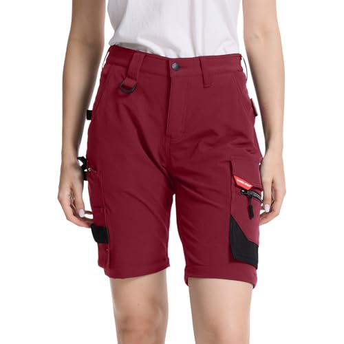 WORK IDEA Damen Slim-Fit Stretch Arbeitsshorts Strapazierfähige Eleganz für höchsten WORK IDEA Damen Slim-Fit Stretch Arbeitsshorts Strapazierfähige Eleganz für höchsten von WORK IDEA