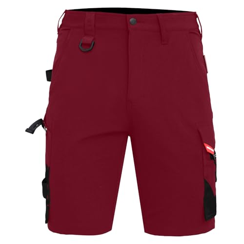 WORK IDEA Damen Slim-Fit Stretch Arbeitsshorts Strapazierfähige Eleganz für höchsten von WORK IDEA