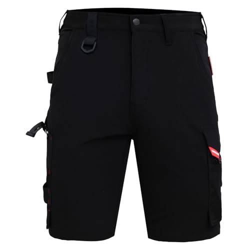 WORK IDEA Damen Slim-Fit Stretch Arbeitsshorts Strapazierfähige Eleganz für höchsten von WORK IDEA