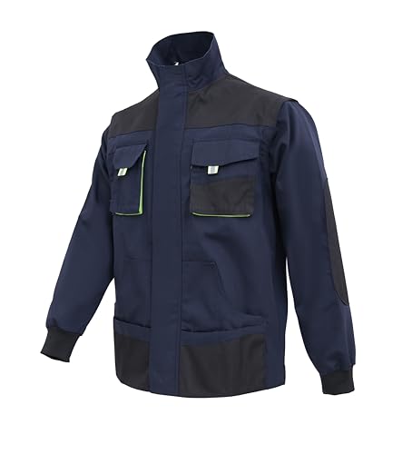 WORK IDEA Herren-Arbeitsjacke mit mehreren Taschen, strapazierfähigem Canvas von WORK IDEA