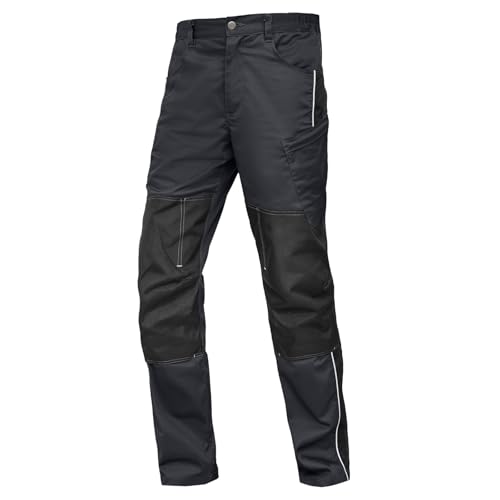 WORK IDEA Herren Stretch-Arbeitshose mit zahlreichen Taschen und Werkzeugtaschen Arbeits-Hose lang von WORK IDEA