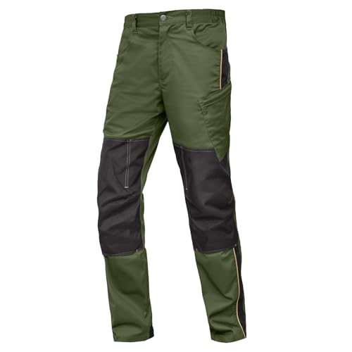 WORK IDEA Herren Stretch-Arbeitshose mit zahlreichen Taschen und Werkzeugtaschen von WORK IDEA
