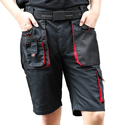 WORK IDEA Kurze Herren-Arbeitsshorts-Multi Pocket Männer Cargo-Hose für den Sommer… von WORK IDEA