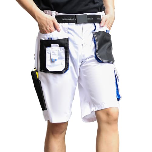 WORK IDEA Kurze Herren-Arbeitsshorts-Multi Pocket Männer Cargo-Hose für den Sommer… von WORK IDEA