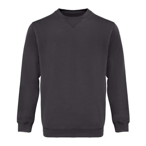 WORK IDEA Männer Crewneck Sweatshirt Arbeitskleidung Pullover Herren Basic Arbeitspullover von WORK IDEA