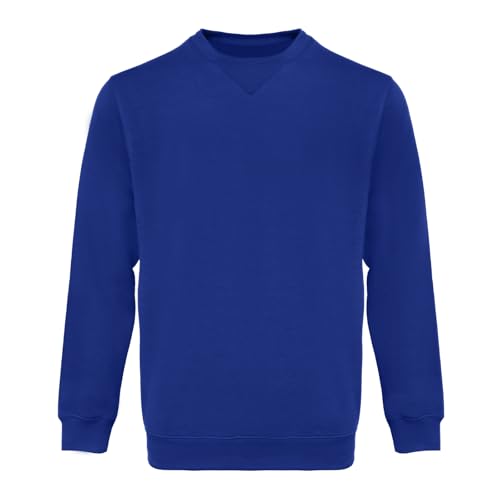 WORK IDEA Männer Crewneck Sweatshirt Arbeitskleidung Pullover Herren Basic Arbeitspullover von WORK IDEA