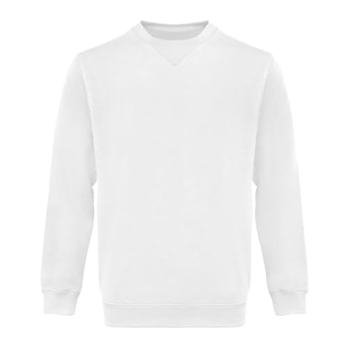 WORK IDEA Männer Crewneck Sweatshirt Arbeitskleidung Pullover Herren Basic Arbeitspullover von WORK IDEA