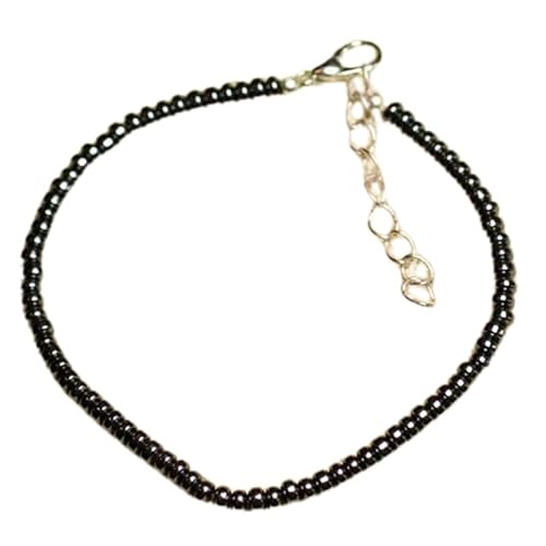 WORLD WIDE GEMS Häma 3 mm Rondelle-Form glatt geschnittene Perlen 17,8 cm verstellbar versilbert Verschluss Armband für Männer Frauen Unisex Gliederkette Stapelarmband WWG_CH_03656 WORLD WIDE GEMS Häma 3 mm Rondelle-Form glatt geschnittene Perlen 17,8 cm verstellbar versilbert Verschluss Armband für Männer Frauen Unisex Gliederkette Stapelarmband WWG_CH_03656 von WORLD WIDE GEMS