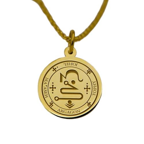 WORLD WIDE GEMS Luxuriöser Anhänger aus 925er-Sterlingsilber, 22 mm, ohne Kette, Erzengel Jofiel-Siegel – göttliche Weisheit, spirituelle Erleuchtung, Engelsschutz-Amulett, vergoldet | WW_OPC_01947 WORLD WIDE GEMS Luxuriöser Anhänger aus 925er-Sterlingsilber, 22 mm, ohne Kette, Erzengel Jofiel-Siegel – göttliche Weisheit, spirituelle Erleuchtung, Engelsschutz-Amulett, vergoldet | WW_OPC_01947 von WORLD WIDE GEMS