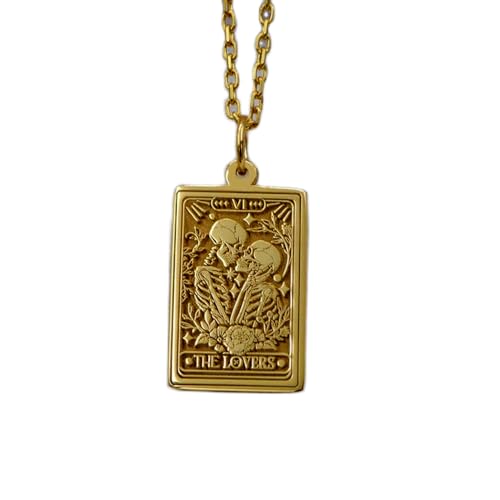 WORLD WIDE GEMS Luxuriöser Anhänger aus 925er-Sterlingsilber, 22 mm, ohne Kette, Tarotkarten-Charm, symbolischer Beziehungsschmuck, vergoldet, handgefertigt, WW_OPC_01591 WORLD WIDE GEMS Luxuriöser Anhänger aus 925er-Sterlingsilber, 22 mm, ohne Kette, Tarotkarten-Charm, symbolischer Beziehungsschmuck, vergoldet, handgefertigt, WW_OPC_01591 von WORLD WIDE GEMS