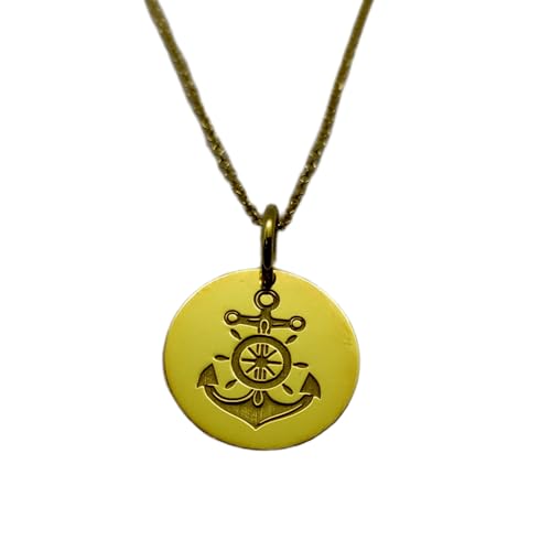 WORLD WIDE GEMS Luxuriöser Anhänger aus 925er-Sterlingsilber, 25 mm, ohne Kette, Anker, Marineblau, Marine, Abschluss, Charm, graviert, vergoldet, handgefertigter Schmuck | WW_OPC_00938 WORLD WIDE GEMS Luxuriöser Anhänger aus 925er-Sterlingsilber, 25 mm, ohne Kette, Anker, Marineblau, Marine, Abschluss, Charm, graviert, vergoldet, handgefertigter Schmuck | WW_OPC_00938 von WORLD WIDE GEMS