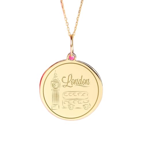 WORLD WIDE GEMS Luxus-Anhänger aus 925er-Sterlingsilber, 22–24 mm, ohne Kette, London, England, zierlicher Skyline-Charm, vergoldet, handgefertigter Schmuck, WW_OPC_02147 WORLD WIDE GEMS Luxus-Anhänger aus 925er-Sterlingsilber, 22–24 mm, ohne Kette, London, England, zierlicher Skyline-Charm, vergoldet, handgefertigter Schmuck, WW_OPC_02147 von WORLD WIDE GEMS