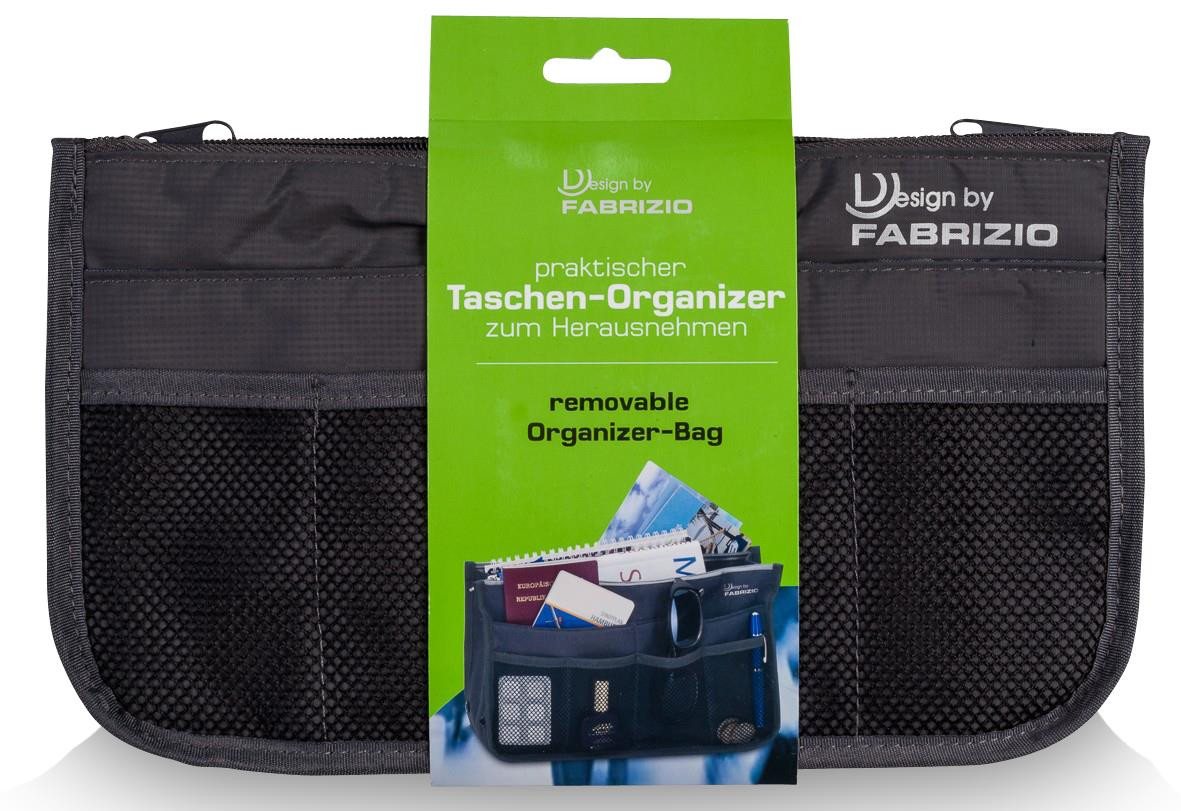 WORLDPACK Handtasche Taschenorganizer 3 große Fächer Reißverschlüsse WORLDPACK Handtasche Taschenorganizer 3 große Fächer Reißverschlüsse von WORLDPACK