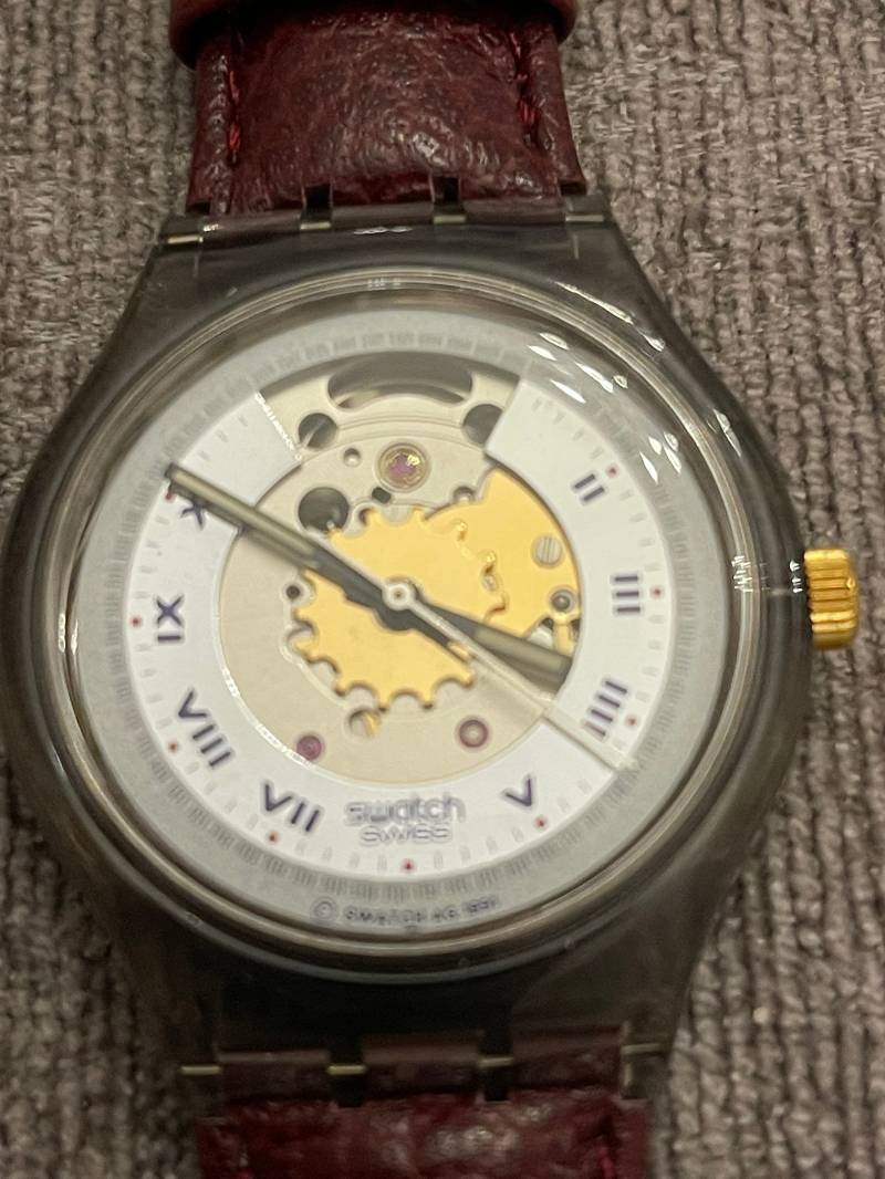 Uhrenuhr Automatik Sam100 "Rubin" 1991 Vintage Original in Neuwertigem Zustand. Sehr Selten von WORLDRECORDS