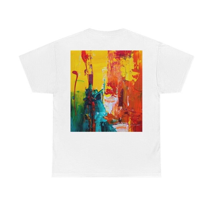 T-Shirt | Weiss Mit Back Print Unisex "Art Fulfills Dreams" T-Shirt | Weiss Mit Back Print Unisex "Art Fulfills Dreams" von WORLDRECORDZZ