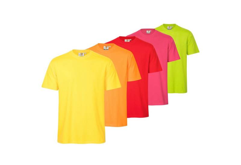 WORXWEAR T-Shirt Herren (Spar-Set, 5-tlg) Strapazierfähiges T-Shirt mit Einlaufwert < 5% von WORXWEAR