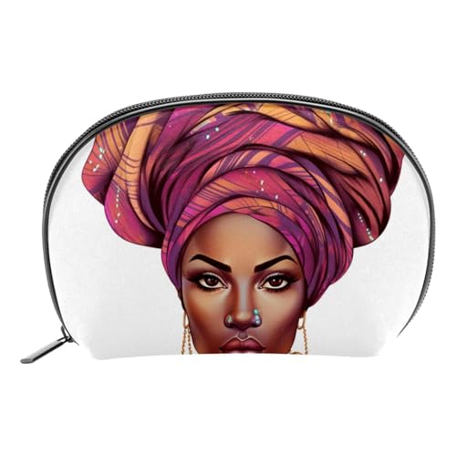 Make up Tasche klein,Make up Reisetasche,Afroamerikanerfrauen ethnisches Mädchen,Make up Organizer Tasche von WOSHJIUK