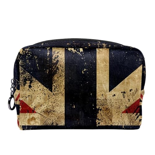 Make up Tasche klein,Make up Reisetasche,England Flaggenbanner,Make up Organizer Tasche von WOSHJIUK