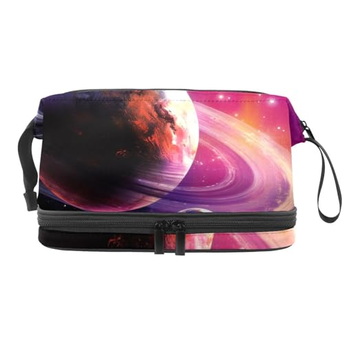 Make up Tasche klein,Make up Reisetasche,Universum Galaxy Stars Planet,Make up Organizer Tasche von WOSHJIUK