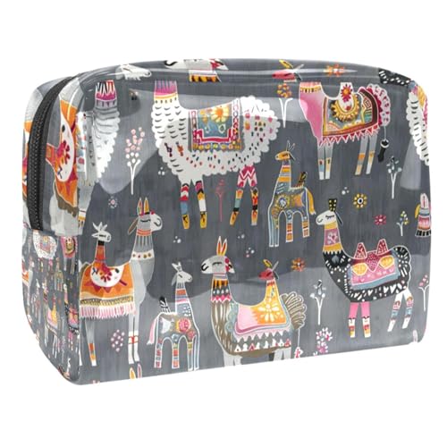 Make up Taschen Organizer,Kosmetiktaschen für Frauen,Kamelpflanze Cartoon Lama,kleine Make up Tasche Make up Taschen Organizer,Kosmetiktaschen für Frauen,Kamelpflanze Cartoon Lama,kleine Make up Tasche von WOSHJIUK