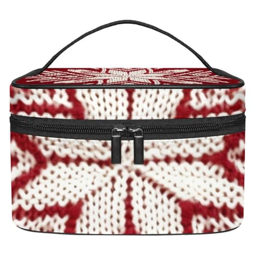 Make up Taschen Organizer,Kosmetiktaschen für Frauen,Vintages Weihnachtsrotes Kariertes Muster,kleine Make up Tasche Make up Taschen Organizer,Kosmetiktaschen für Frauen,Vintages Weihnachtsrotes Kariertes Muster,kleine Make up Tasche von WOSHJIUK