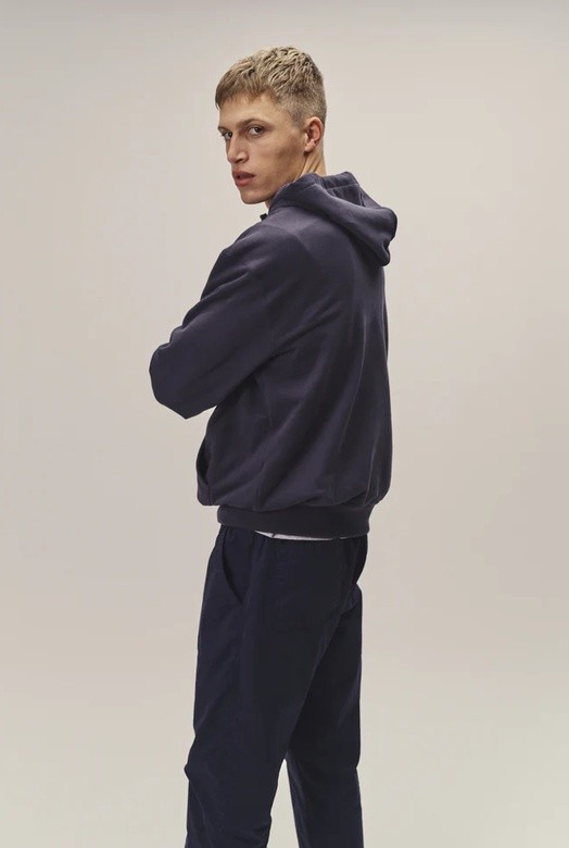 HOODIE Sweatshirt | WOTE | navy M von WOTE