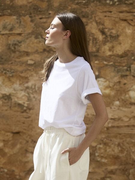 WOTE Damen T-Shirt - 100% Bio-Baumwolle (Rundhals, Relaxed Fit) von WOTE