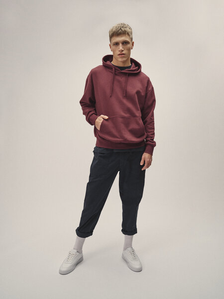 WOTE Oversized Hoodie Sweatshirt aus Bio-Baumwolle von WOTE