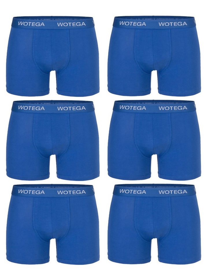 WOTEGA Boxershorts Joe (Spar-Packung, 6er-Pack) bequeme Baumwoll Unterhosen im 6er Pack von WOTEGA