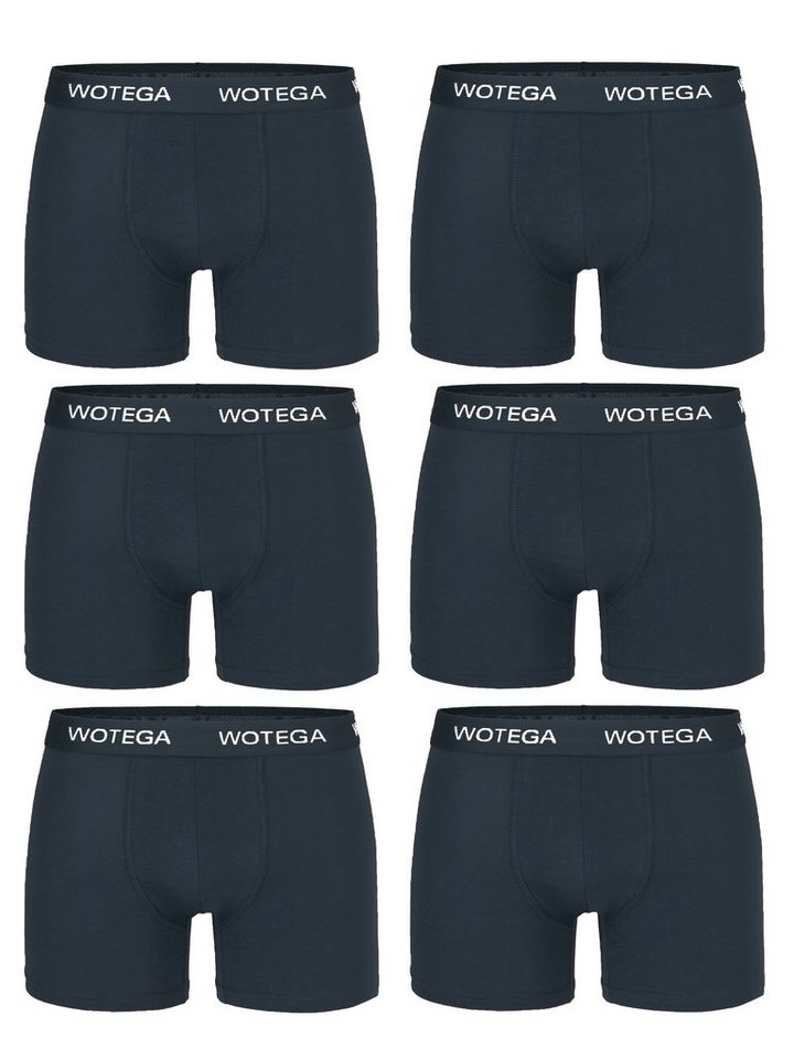 WOTEGA Boxershorts Joe (Spar-Packung, 6er-Pack) bequeme Baumwoll Unterhosen im 6er Pack von WOTEGA