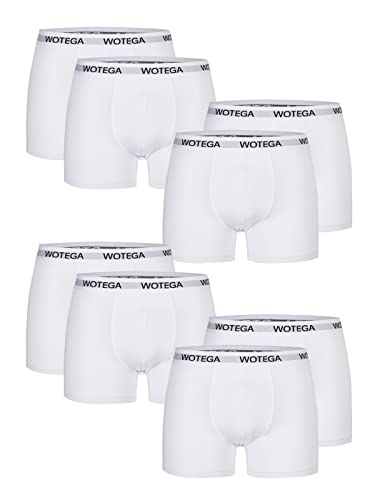 WOTEGA Joe - 8er Pack Herren Boxershorts - Männer Unterwäsche Retroshorts - Baumwoll Unterhosen für Herren von WOTEGA