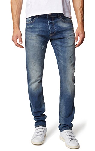 WOTEGA Herren Jeans Negan Slim fit, Blue Denim (683), W29/L30 von WOTEGA