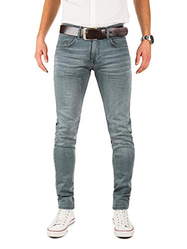 WOTEGA Jeans Slim-Fit M203, Grau (Grey Denim 0405), W36/L32 von WOTEGA