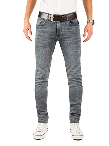 WOTEGA Jeans Slim-Fit M204, Grau (Grey Denim 0701), W32/L32 von WOTEGA