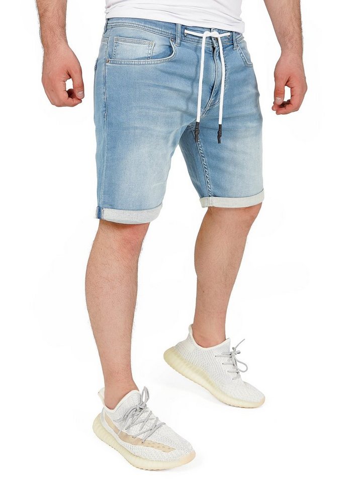 WOTEGA Jeansshorts Diego modische Jeansshorts mit Stretchanteil von WOTEGA