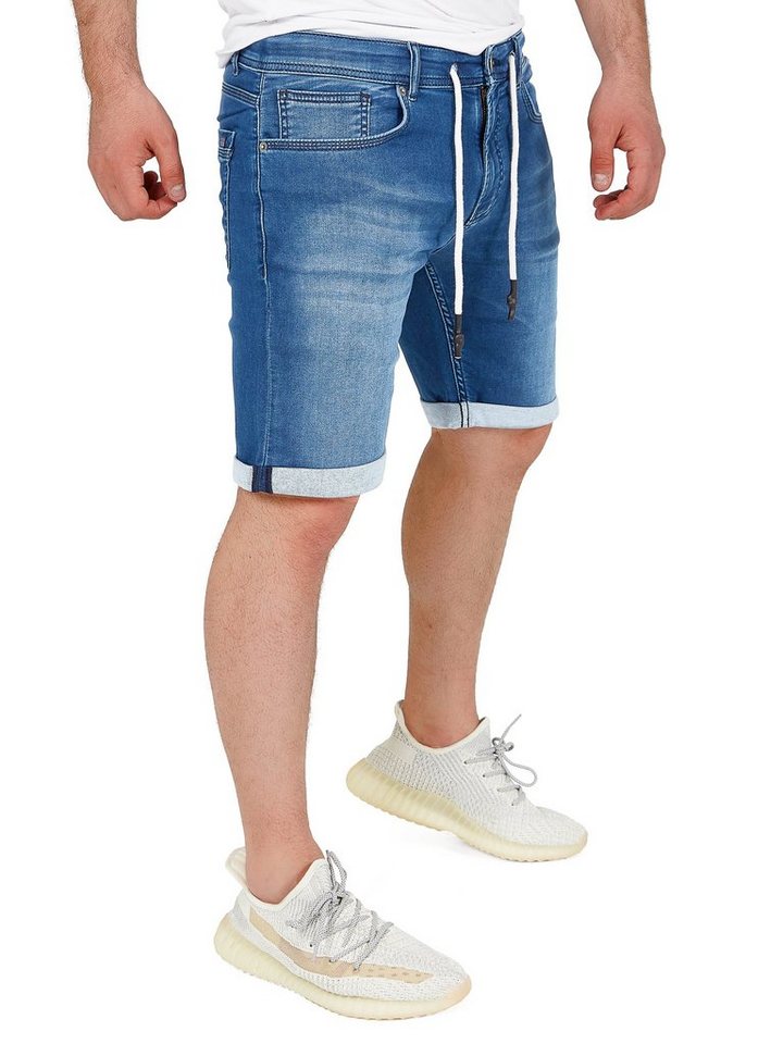 WOTEGA Jeansshorts Diego modische Jeansshorts mit Stretchanteil von WOTEGA