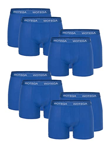 WOTEGA Joe - 8er Pack Herren Boxershorts - Männer Unterwäsche Retroshorts - Baumwoll Unterhosen für Herren von WOTEGA