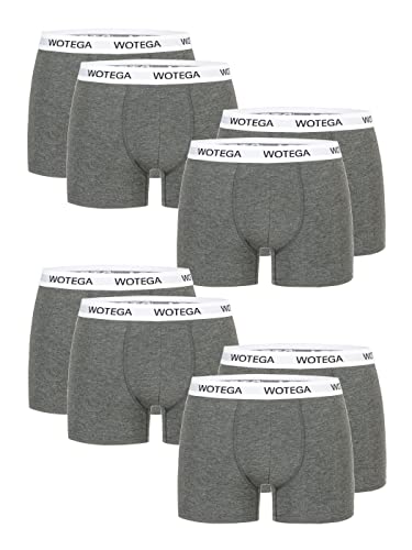 WOTEGA Joe - 8er Pack Herren Boxershorts - Männer Unterwäsche Retroshorts - Baumwoll Unterhosen für Herren von WOTEGA